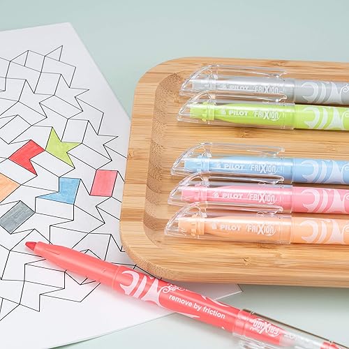 Miniatura 7 de Pilot FriXion Colección Light Pastel Resaltadores borrables punta de cincel paquete de 2 los colores pueden variar 46541 Paquete de 50