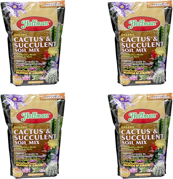 Hoffman 10410 Organic Cactus and Succulent Soil Mix, 10