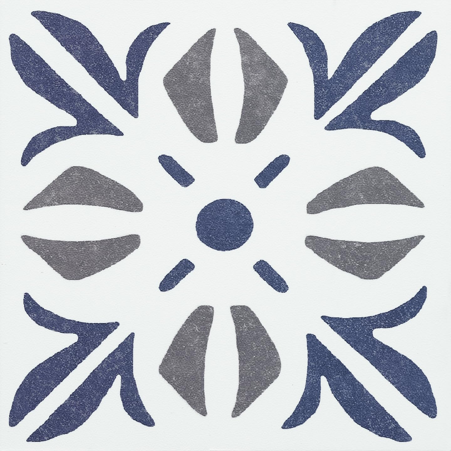 d-c-fix Set of 6 Tile Stickers, Wall Tiles, 15 x 15 cm, Cubia Blue, Practical Adhesive Tiles for Kitchen, Bathroom and Kitchen Splashback, Self-Adhesive Wall Tile Stickers, Water-Resistant Tile Film