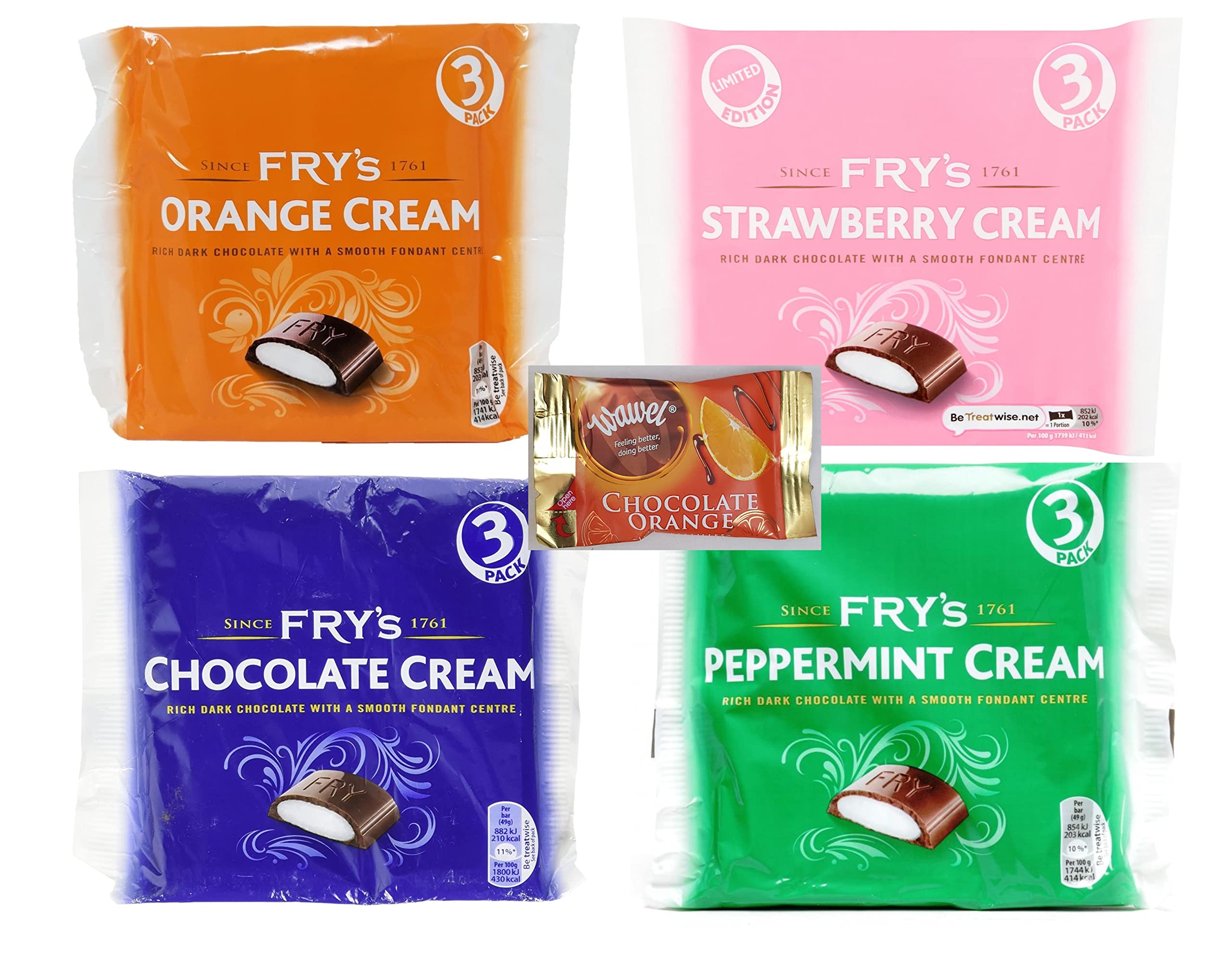Buy Fry’s Selection Set Fry’s Chocolate Cream, Orange Cream