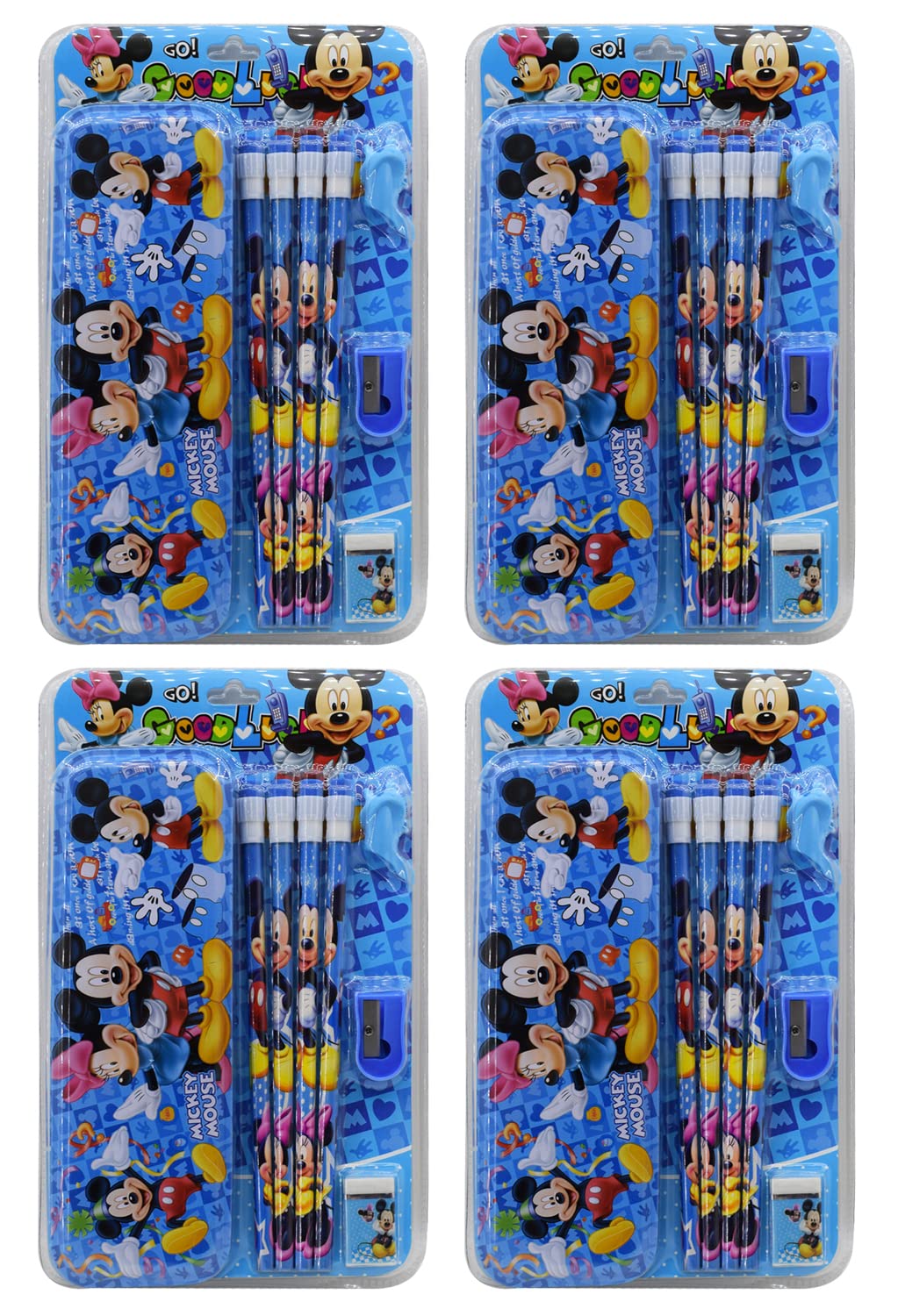 Kidizkart Stationery Gift Set for Kids/Boys/Girls for Birthday Return Gifts. (Set of 4, Mickey Mouse) (B0B2885S1S) Amazon Price History, Amazon Price Tracker