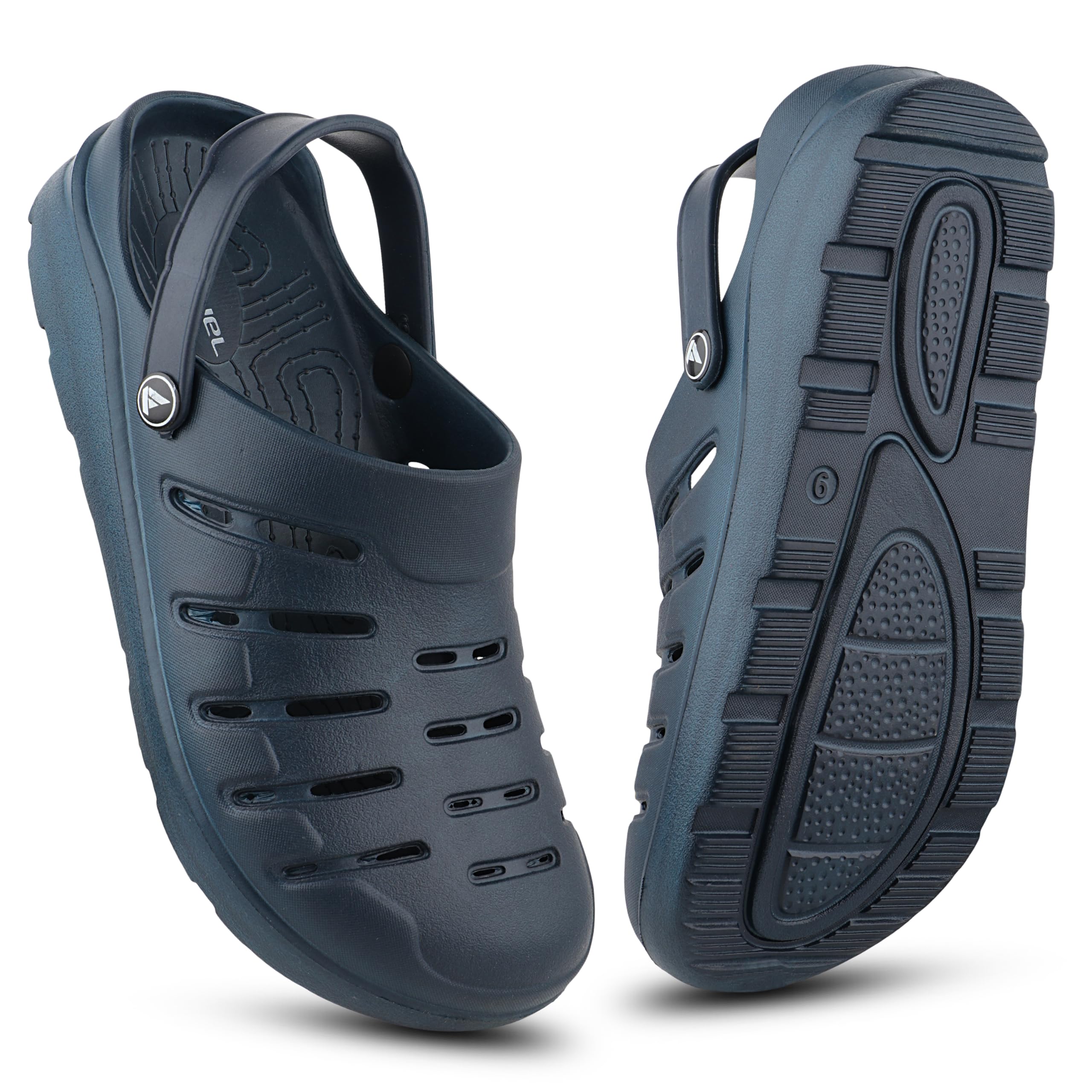 FUEL Clogs for Mens, Dailywear Comfortable, Lightweight Anti Skid Clogs Slipper for Men Navy (B0D6NMTH8H) Amazon Price History, Amazon Price Tracker
