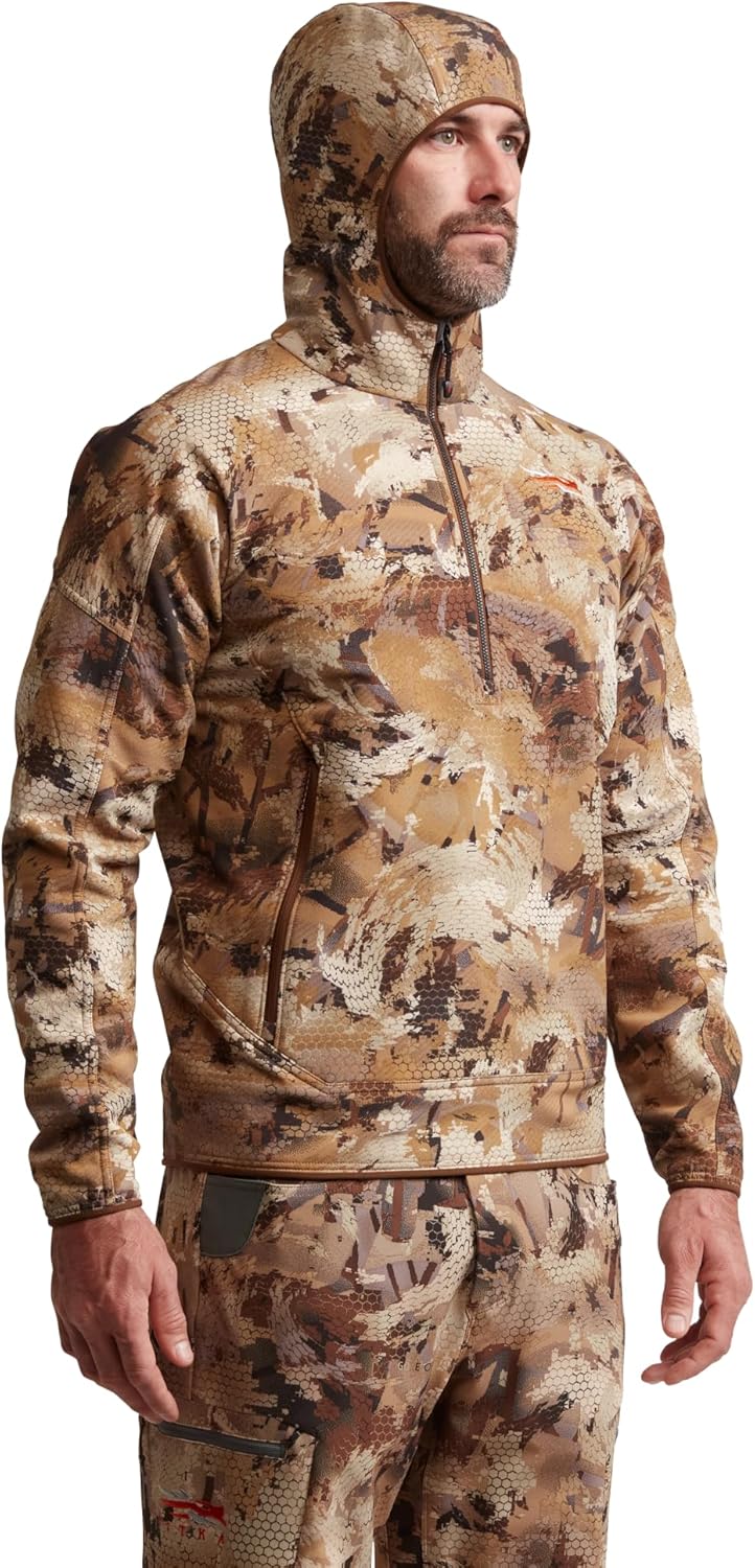 SITKA Alpha Fleece Hoodie - Waterproof Hunting Mens Sweatshirt