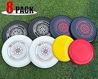 Vista 2 de Ultimate Disc de 6.17 oz para playa, patio trasero, parque, camping y más para todas las edades, multicolor