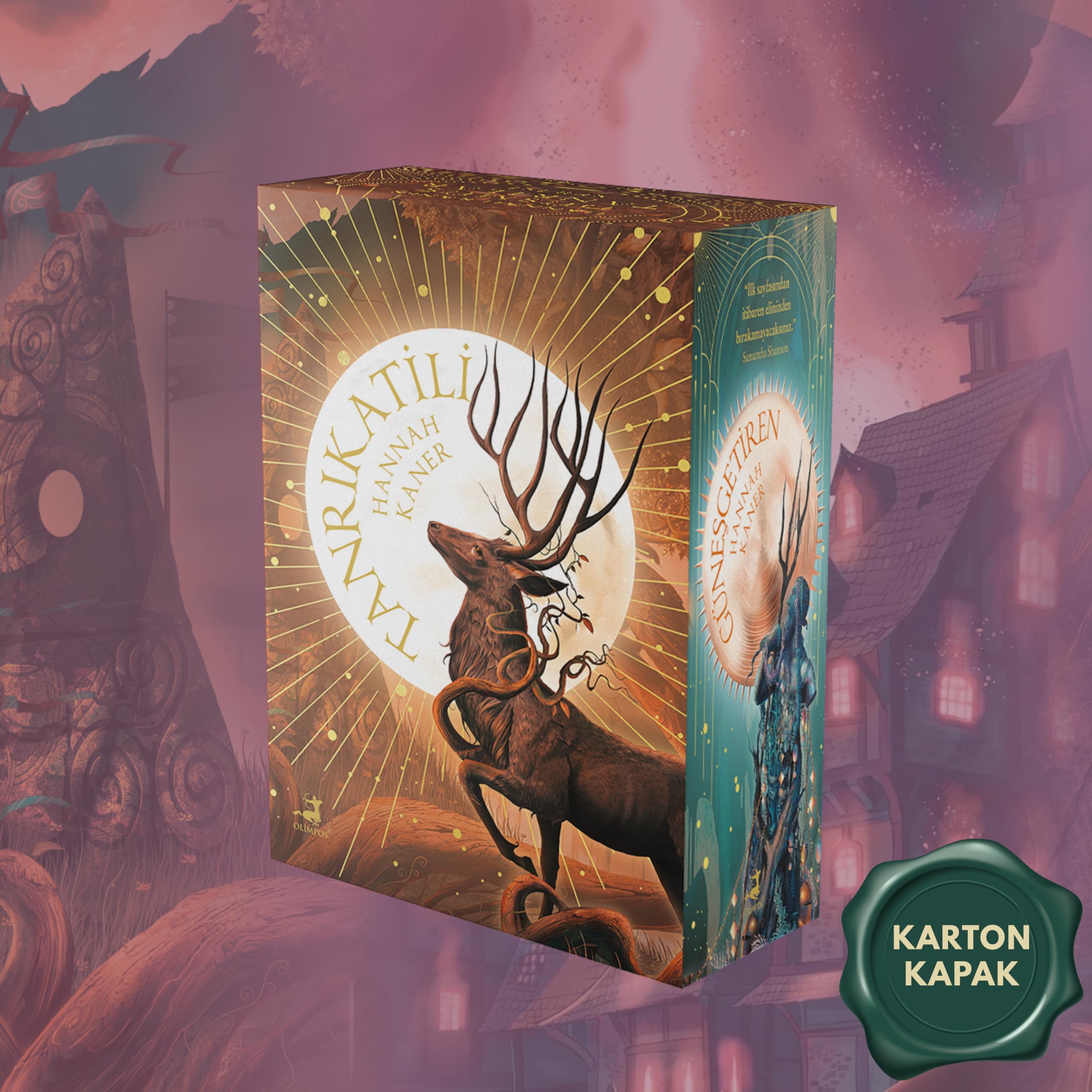 Düşmüş Tanrılar Serisi 3 Kitaplık Kutulu Set (Karton Kapak)