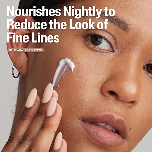 Miniatura 4 de Cetaphil Healthy Renew Skin Tightening Night Cream 1.7 oz, crema reparadora de arrugas para cara con péptidos, crema alternativa al retinol para