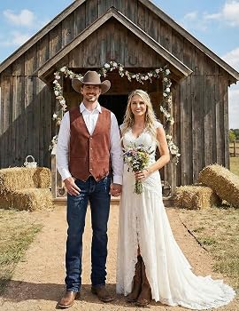 COOFANDY Men's Suede Leather Vest Cowboy Western Waistcoat Casual
