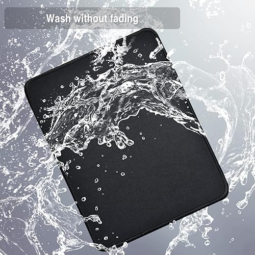 Miniatura 6 de Zhithink 17 alfombrillas de mouse para computadora, base de goma antideslizante y borde cosido texturizado, paquete de alfombrillas de mouse