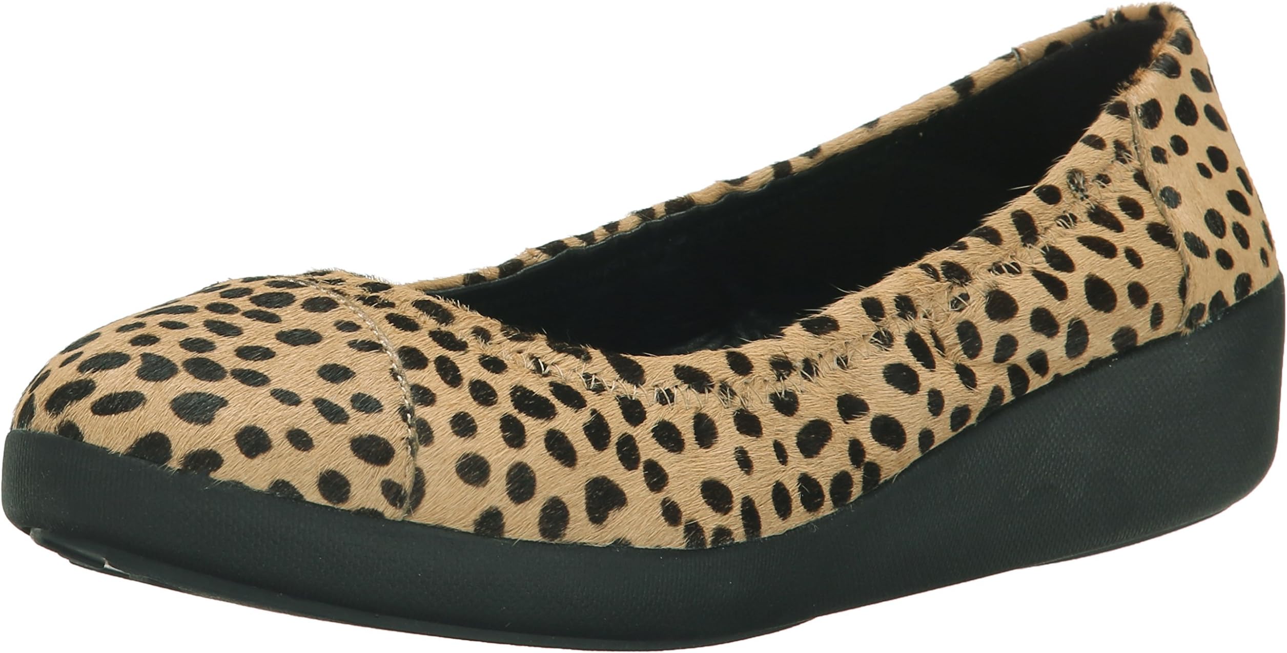 FitFlop Women's F-Pop Ballerina Pony Ballet Flat