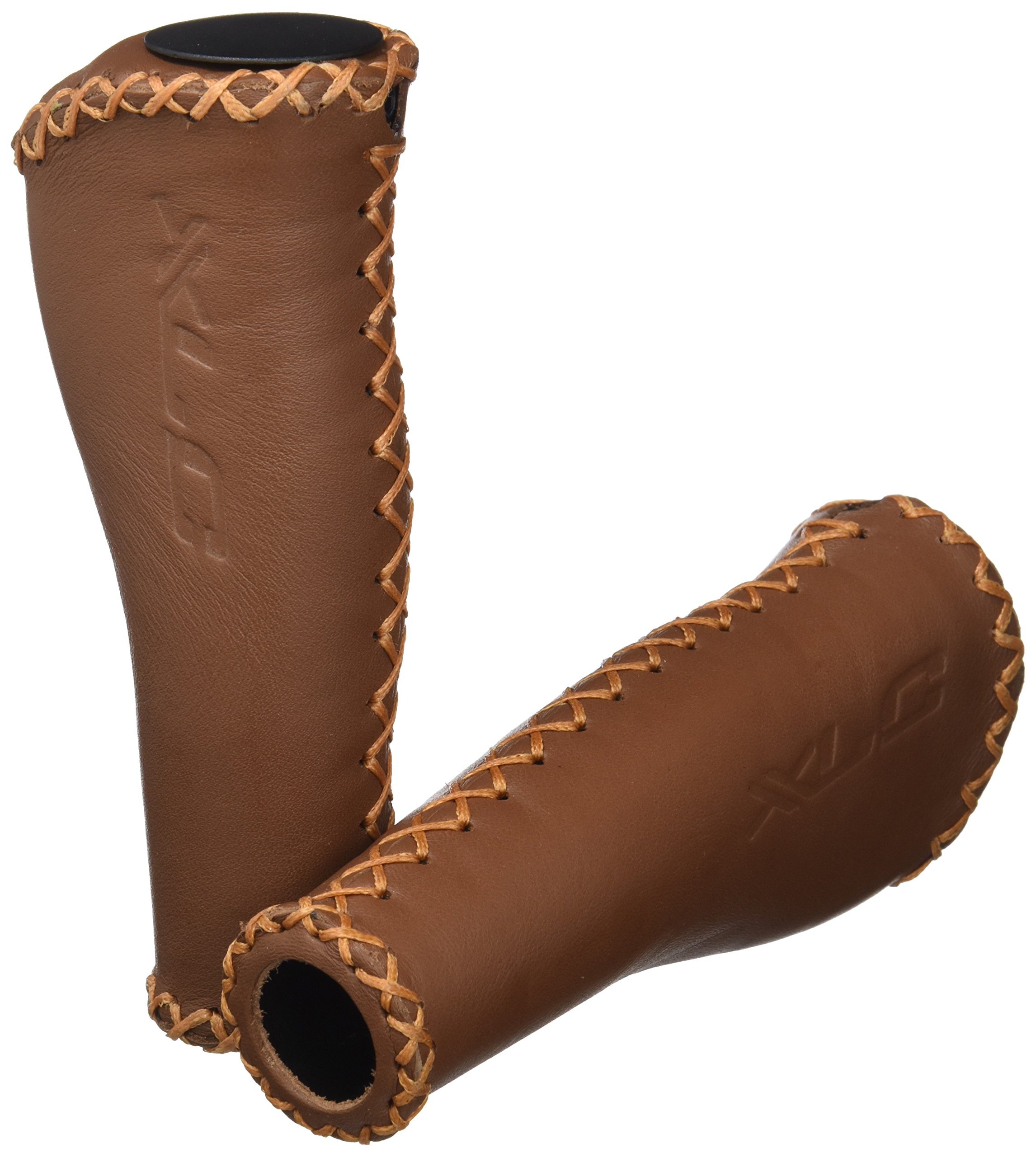 Poignées Ergonomiques XLC Simili Cuir 135mm