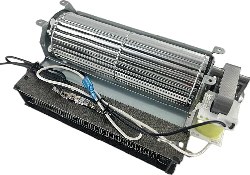 DN103 Replacement Fireplace Fan Blower and Heating Element for Twinstar Electric Fireplace, Wood Burning Stove, Blower with Heather Element for Twin Star 28E05, 28E05R, TS-001, 23EF010GAA