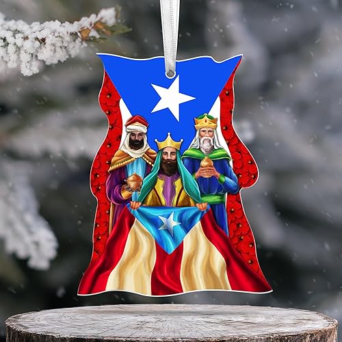 Miniatura 2 de Adornos de Navidad de Puerto Rico, regalos  Decoración de Navidad, decoración del hogar  Navidad de Puerto Rico, regalos de cumpleaños para mujeres,