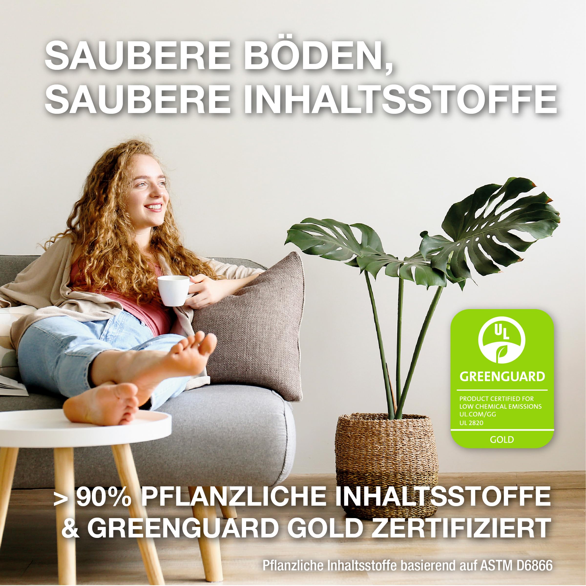 Bona Wischroboter Reinigungsmittel Bodenreiniger 2,5 L Parkettreiniger | Wischroboter & Saugroboter, Nass- & Trockensauger, Holzboden Konzentrat, Saugwischer Reinigungsmittel, Zedernholz-Duft