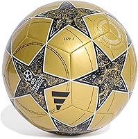 Vista 2 de Adidas UEFA Champions League Club Ball JP1536, Balones de fútbol unisex, oro, 5 UE
