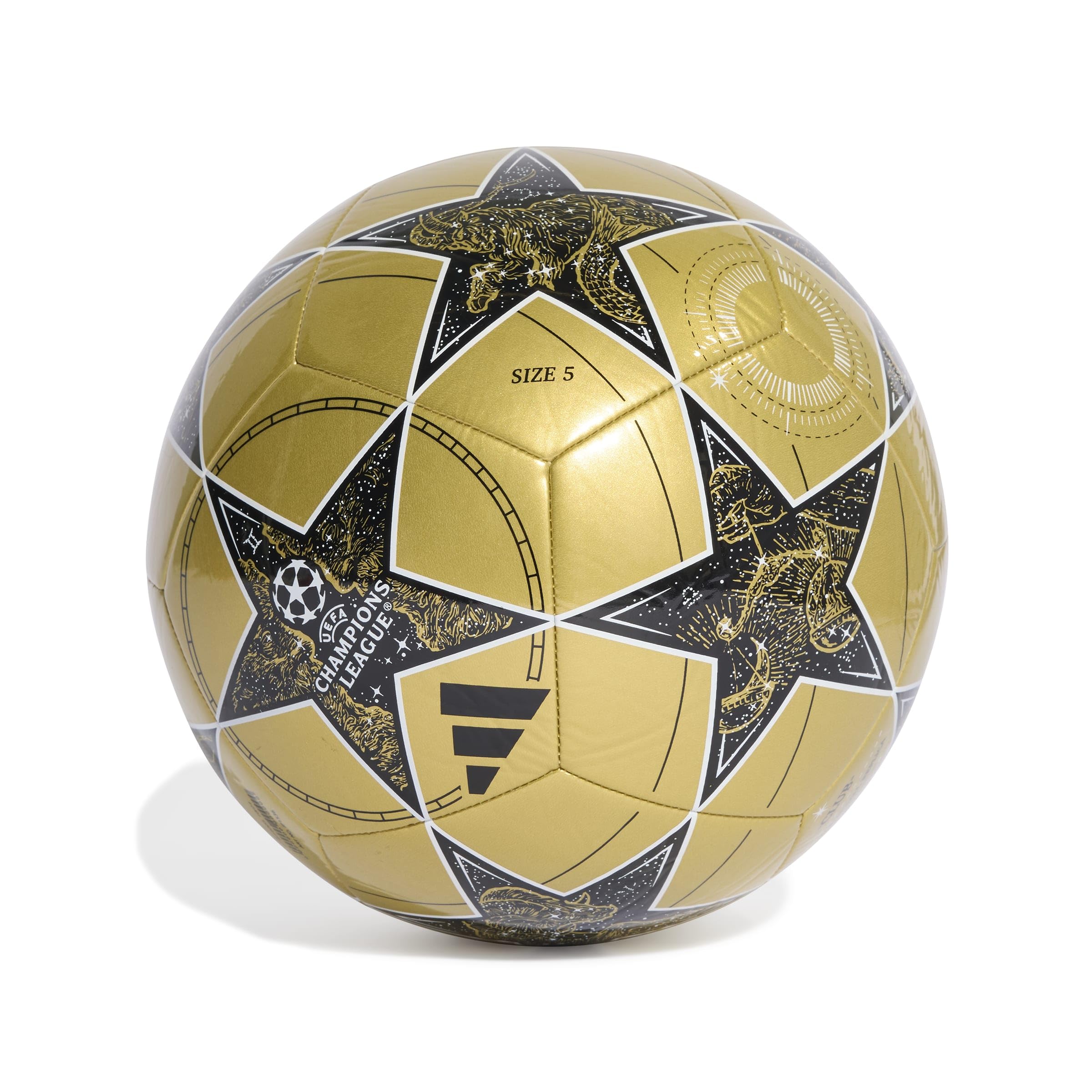 adidas UEFA Champions League Club Ball JP1536, Fútbol Unisex, Oro, 5 EU