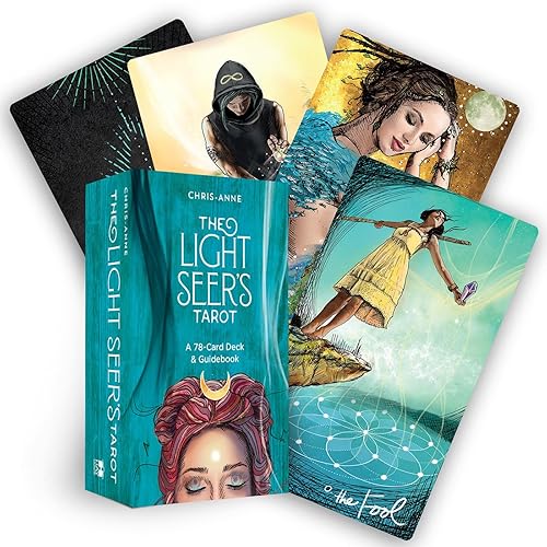 Green Light Seer's Tarot Cards Paper Deck - 13 cm