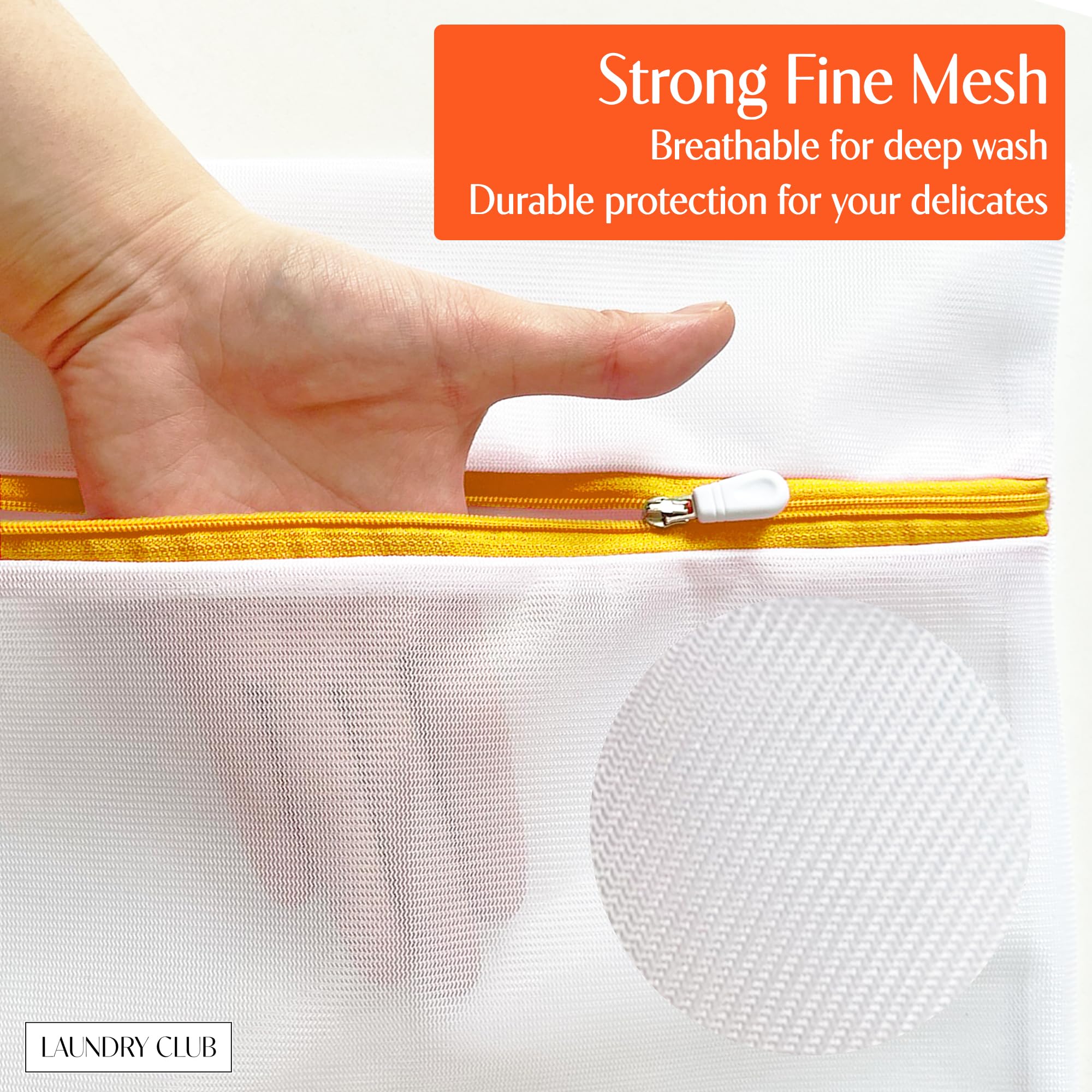 Mesh Laundry Bags - 3 Pack for Delicate Clothes -3