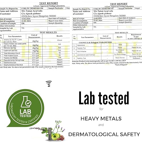 Miniatura 9 de TATSAT-100% Natural Ayurveda a base de hierbas Kajal Lápiz delineador de ojos hecho de Thriphala SOOT