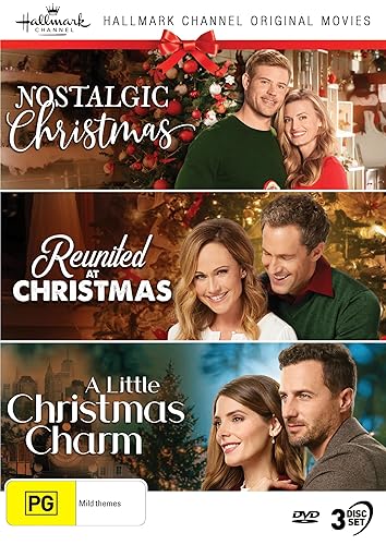 Hallmark Christmas 3 Film Collection (Nostalgic ChristmasReunited at ChristmasA Little Christmas Charm)