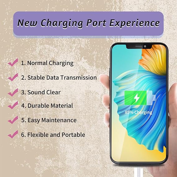 Dock Connector Charging Port Replacement for iPhone 14