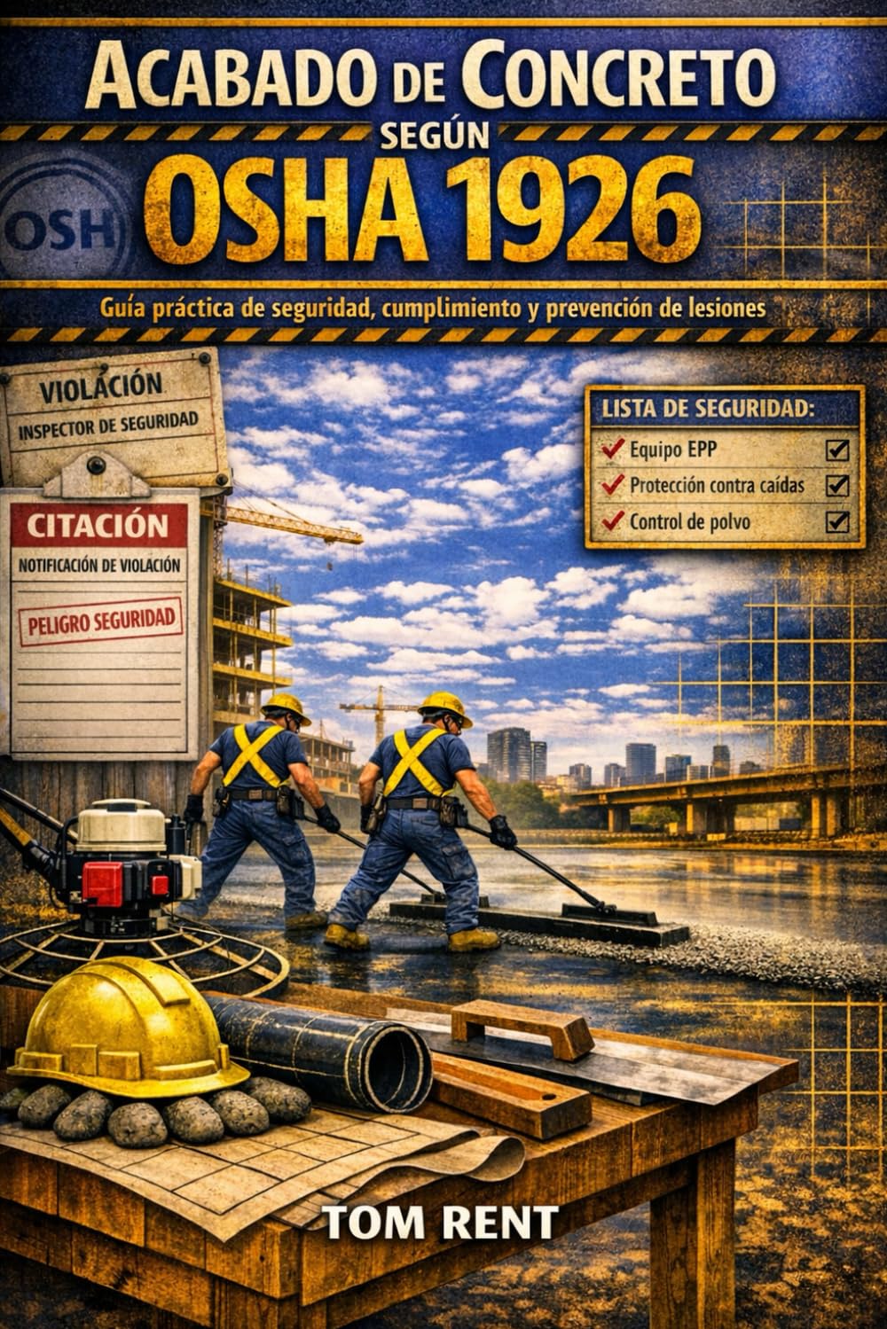 Acabado de Concreto según OSHA 1926: Una guía práctica basada en riesgos para el cumplimiento, la fiscalización y la prevención de lesiones