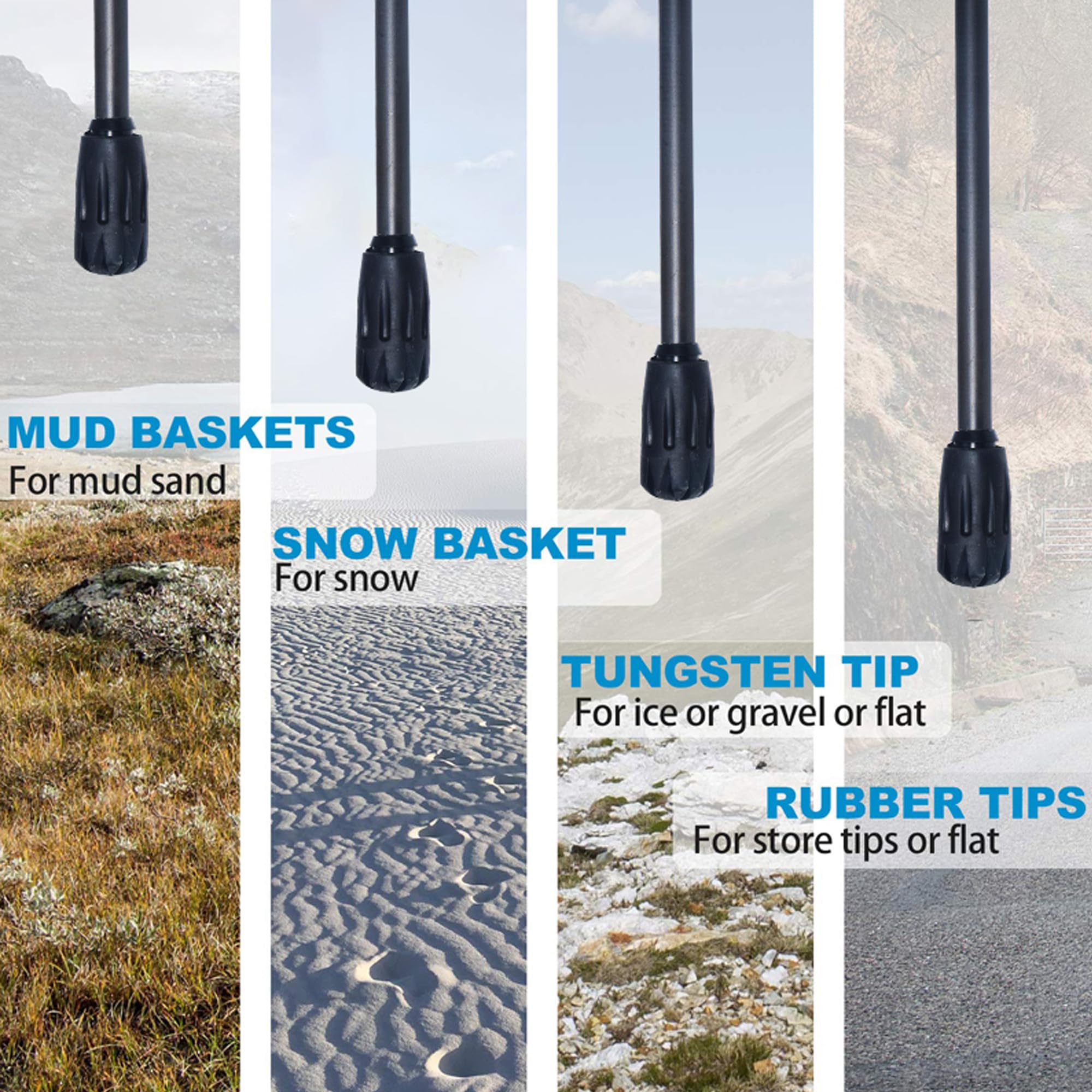 O kijki trekkingowe 【ultralekkie】 110G/120G/130G włókno węglowe 5 sekcji, zestaw 210 cm/120 cm/130 cm, sprzęt do wspinaczki górskiej, czapka odprowadzająca wilgoć z torbą do przechowywania, uniseks