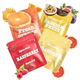 Boderi Plant Based Citrus Cores 4 Packs, 12 Cores Total, to Break Bad Habits Naturally, Orange, Passion Fruit, Raspberry, Grapefruit