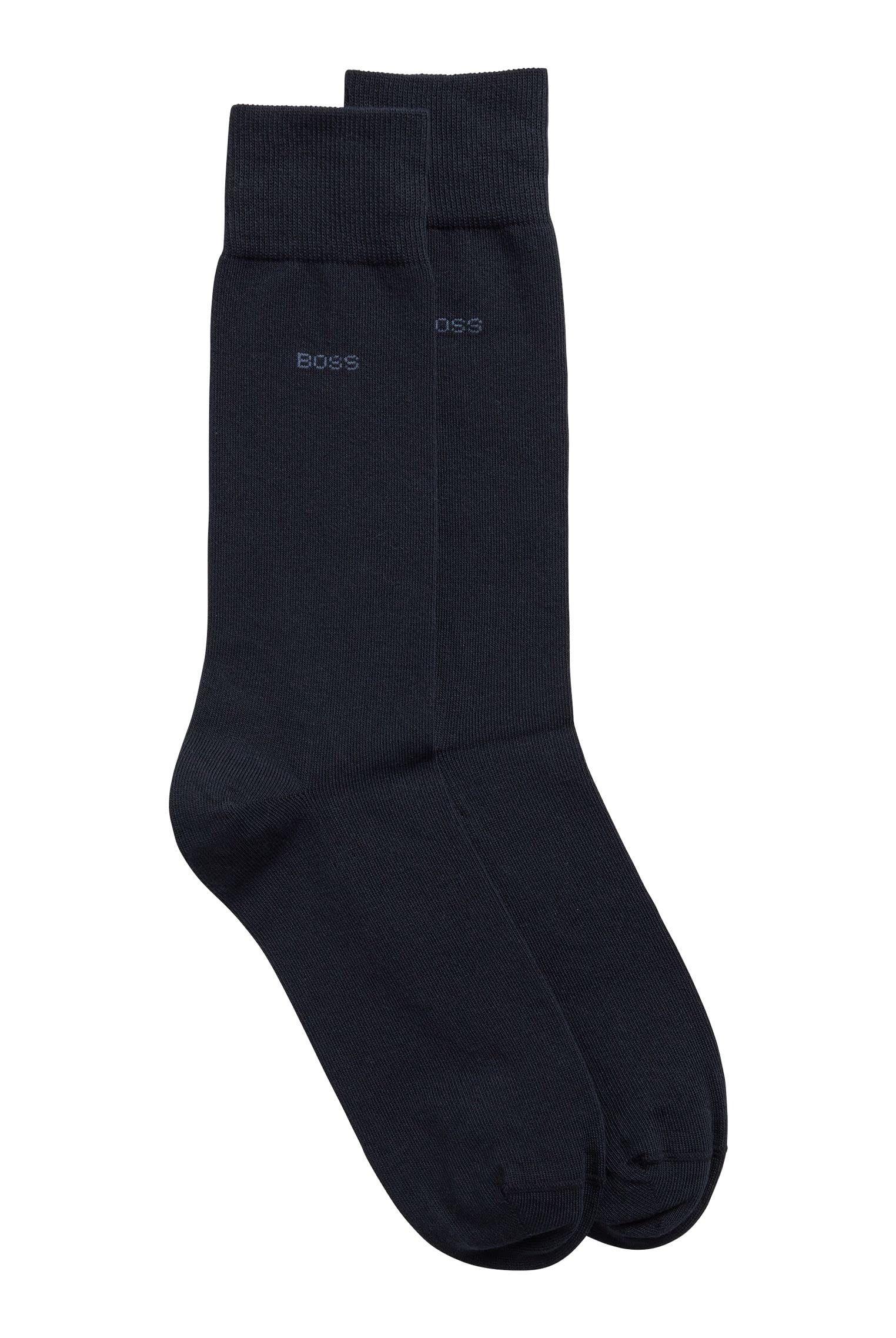 BOSSMen's Rs Uni Cc Calf Socks (Pack Of 2) New