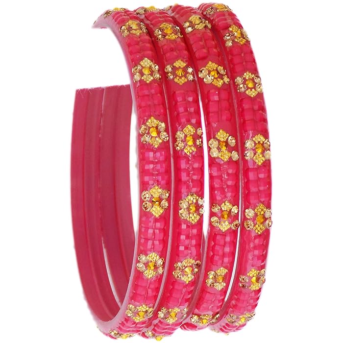 Buy JD'Z COLLECTION Glass Bangles for Women,Indian Bollywood Bangles