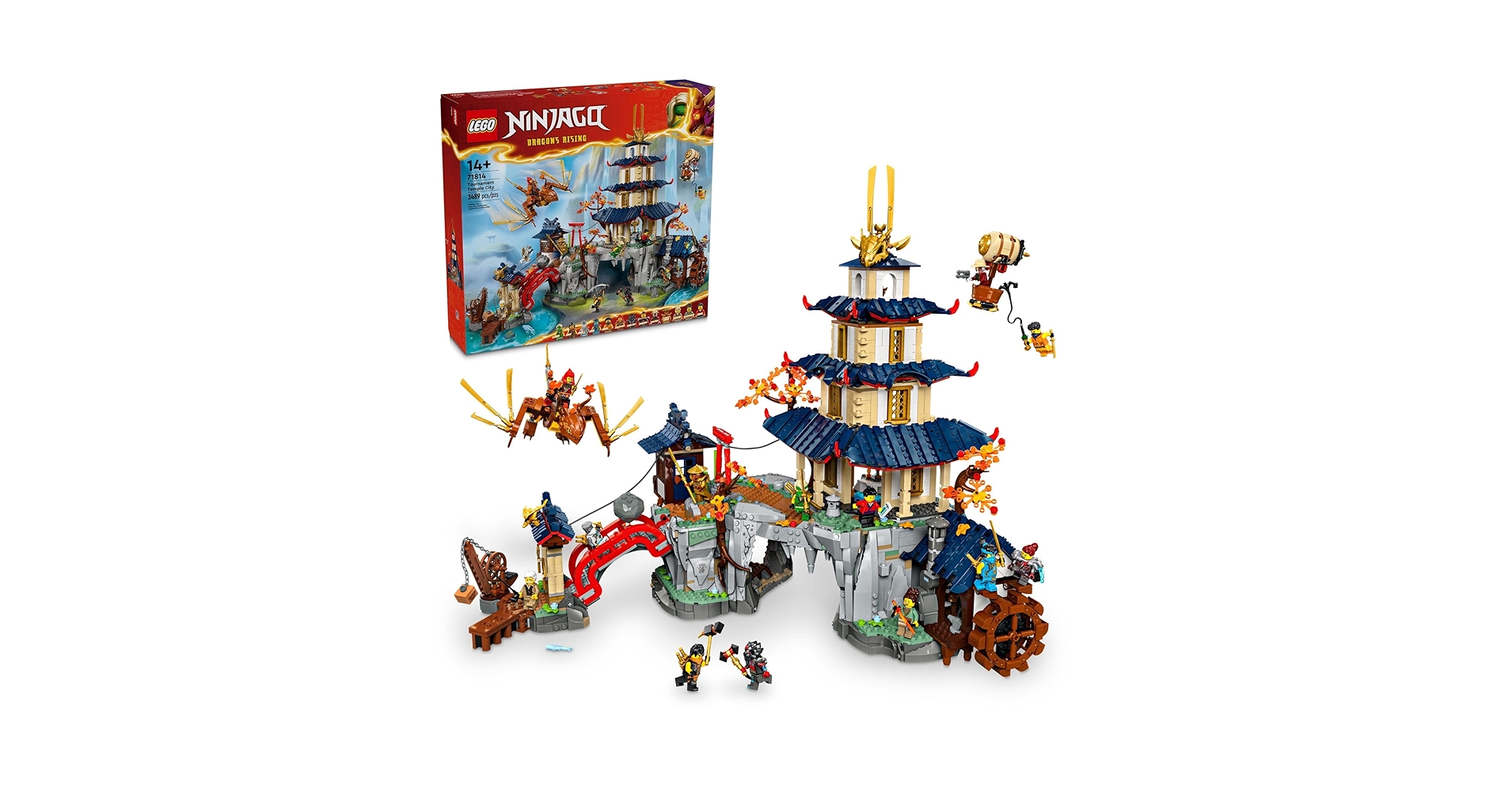 リクエスト商品 Tournament Temple City 71814 | NINJAGO® | Buy online at the