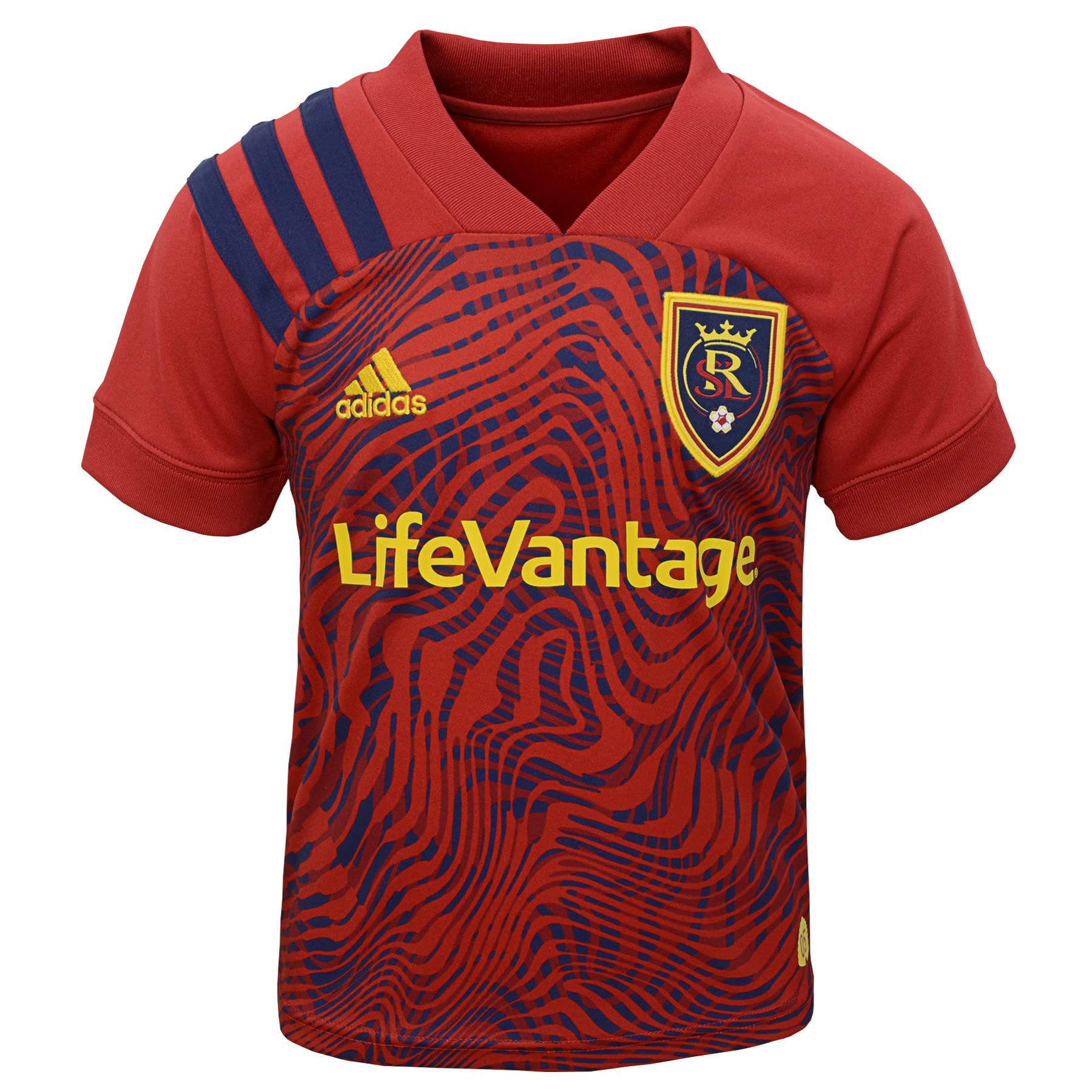 adidas MLS Kids Boy's (4-7) Primary Replica Soccer Jersey, Real Salt Lake Large (7)