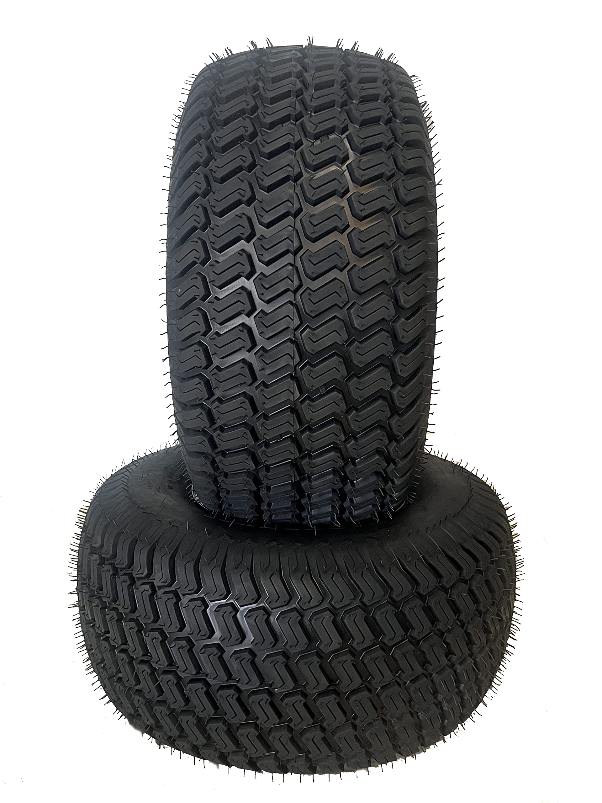 HORSESHOE 2-Sets 18x9.50-8 6Ply Turf Lawn Golf Tires & 8" Alloy Steel Wheels 4x4" (4x101.6mm) Assemblies Compatible with Toro/Exmark 110-6883 120-2249 - 189508 8x7"