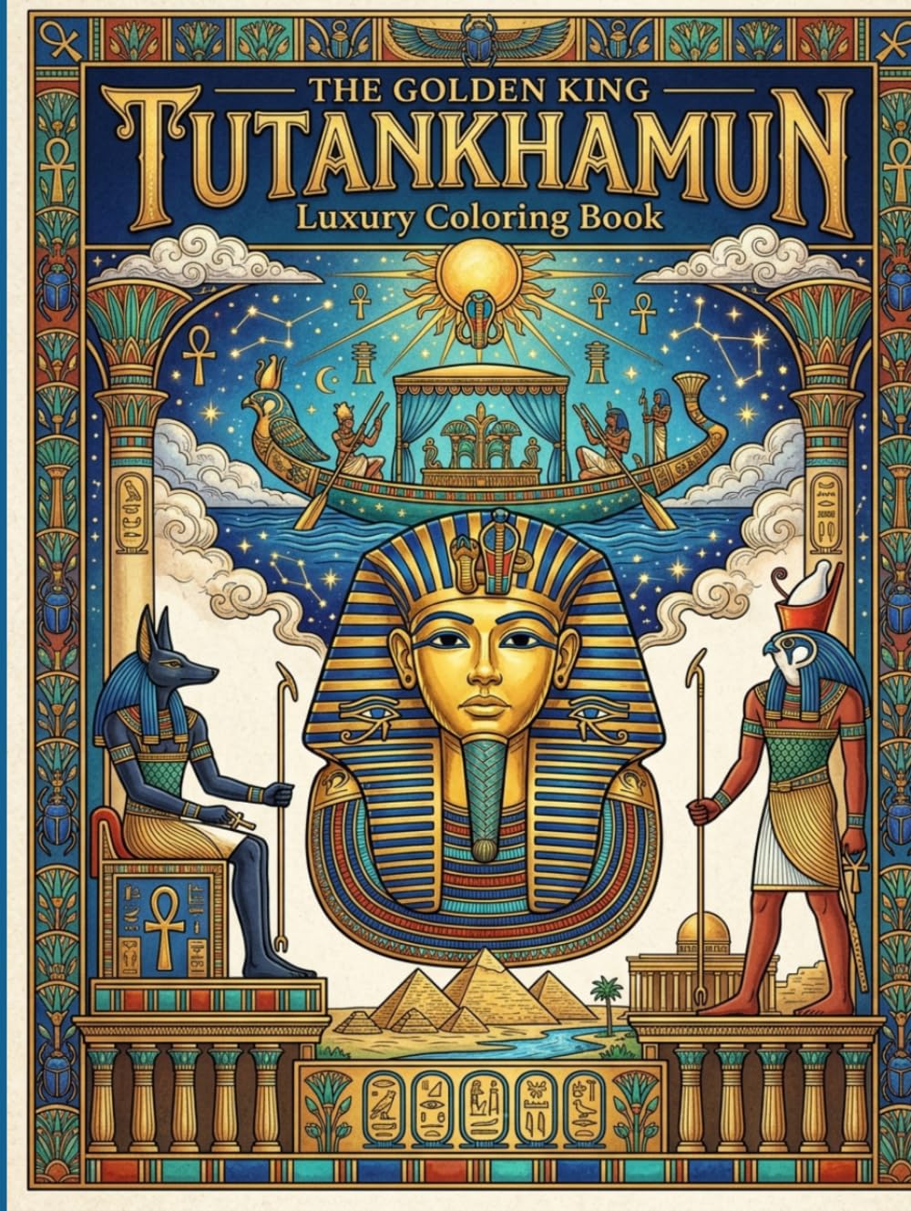 Tutankhamun: Explore the World of Pharaohs, Egyptian Gods, Sacred Symbols and Legendary Myths