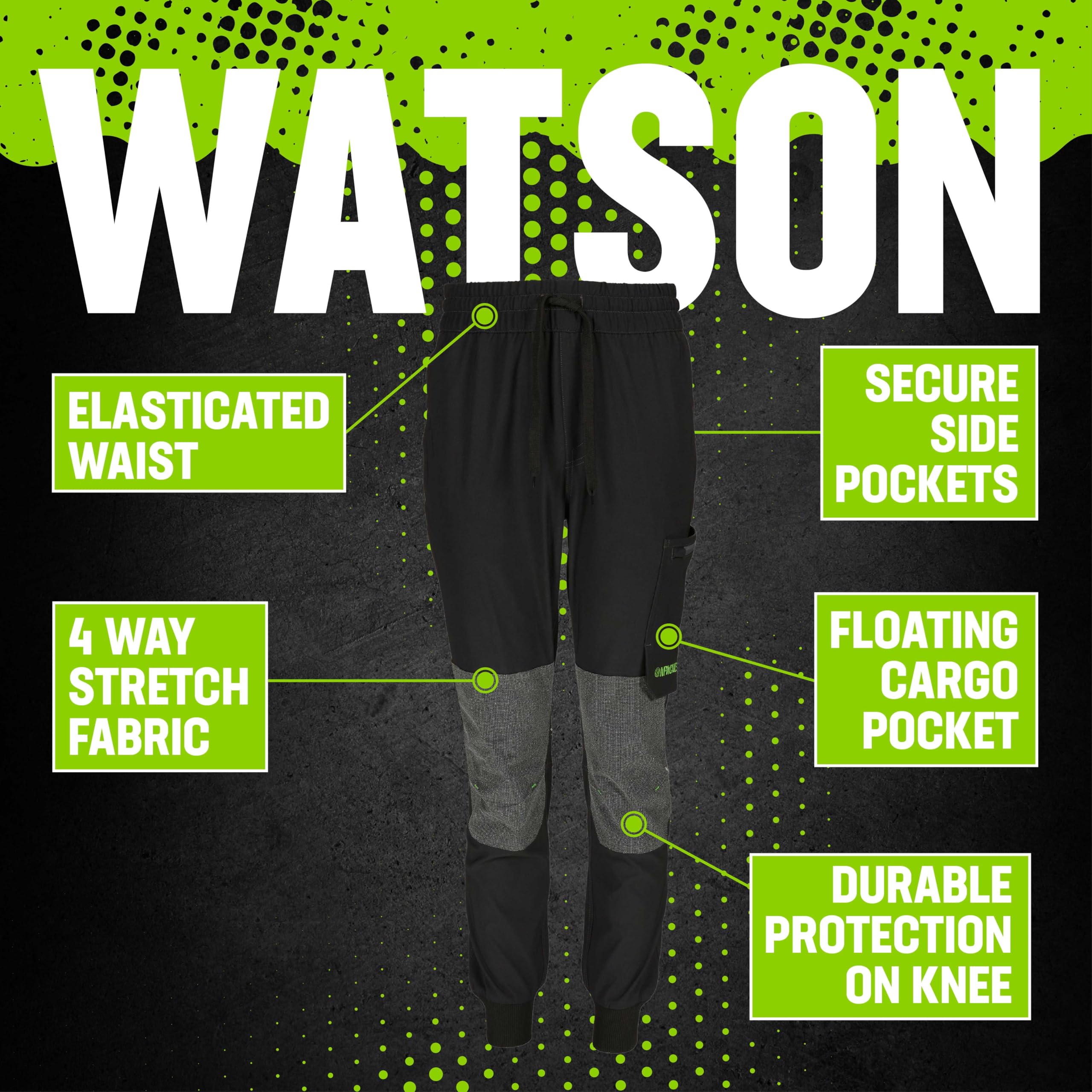 Apache Watson Stretch Work Jogger - Spodnie robocze Mężczyźni