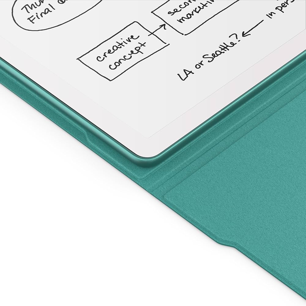 Kindle Scribe Notebook Design 純正レザーカバー付き Amazon.co.jp: 【Kindle Scribe (2024年発売・2022年発売) 用