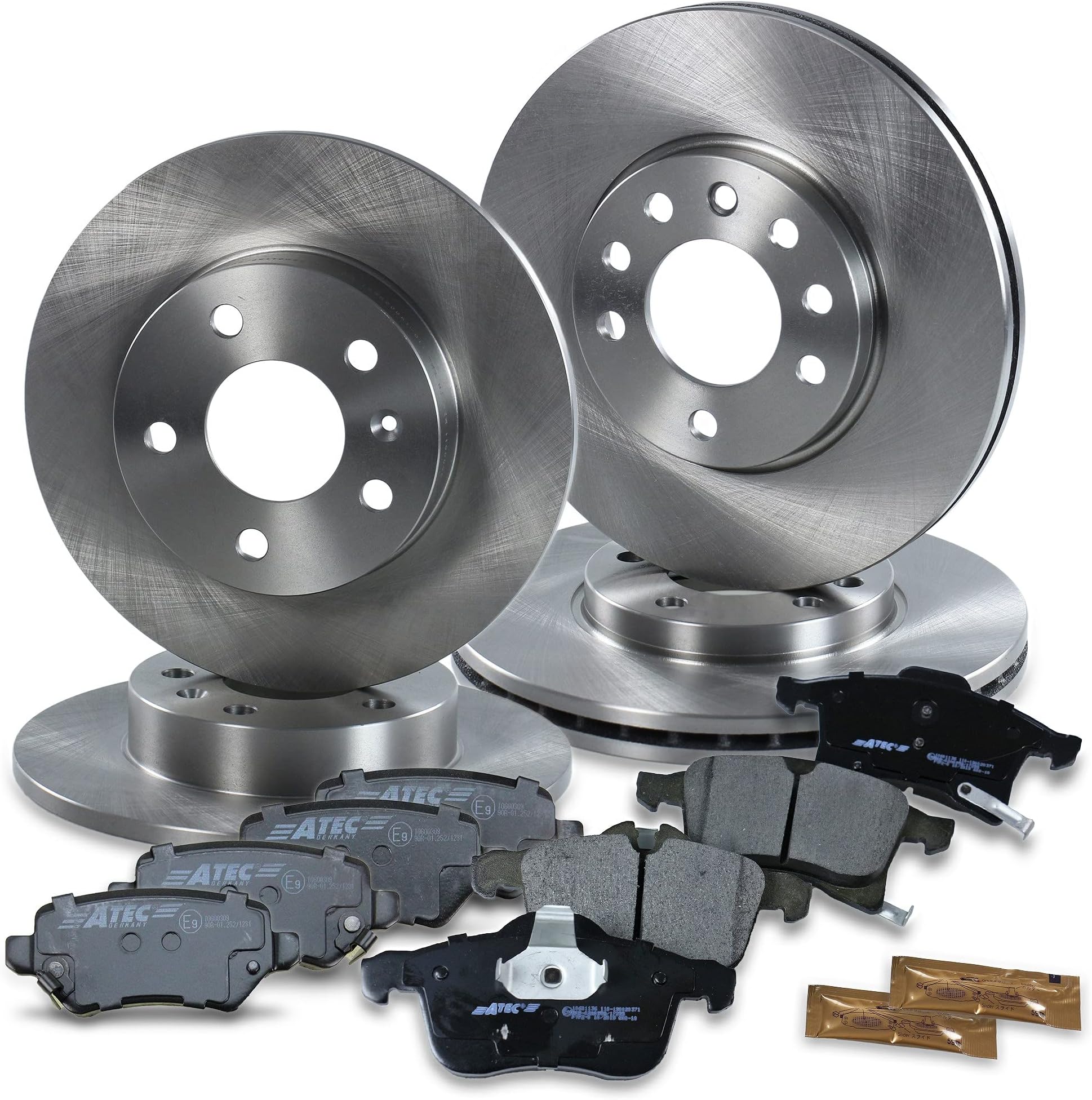 Komplettes ATEC Germany Bremsenset Für FORD GALAXY Mk1 - Mit Scheiben Und Belägen