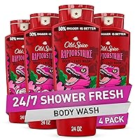 Vista 14 de Old Spice Gel de baño limpiador para hombres, defensa 3X, ducha fresca 24/7 con aroma duradero, lavado corporal y facial 2 en 1, Eaglefangs