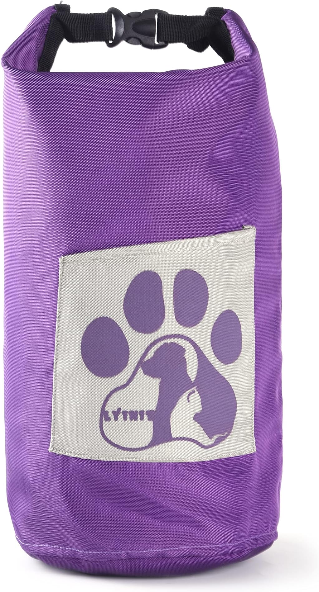 Dog Food Travel Bag, Portable Folding Travel Food Storage Container for Cat & Dog ,Kibble Carrier,Dog Travel Accessories for Camping - Holds 8lbs๏ผPurple๏ผ