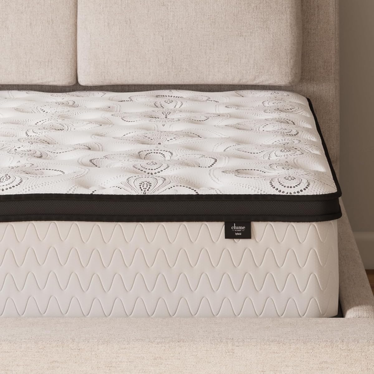Signature Design by Ashley Chime Hybrid Queen 12" Mattress with Gel Memory Foam, Medium Firm, Pressure Relief, Fiberglass Free Mattress in a Box