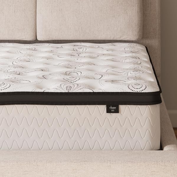 Signature Design by Ashley Chime 12 Inch Hybrid Full Mattress, Memory Foam with Lumbar Support, High-Density Foam & Pocketed Coils for Comfort & Back Support, Mattresses in a Box, Full Size - 4