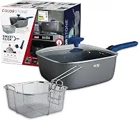 Euro Home - Cj De Panela e Fritadeira Multifuncional Smart Click - 24cm - 4 l