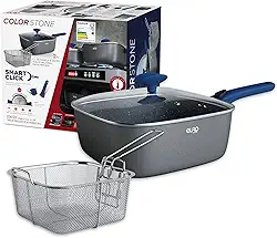 Euro Home - Cj De Panela e Fritadeira Multifuncional Smart Click - 24cm - 4 l