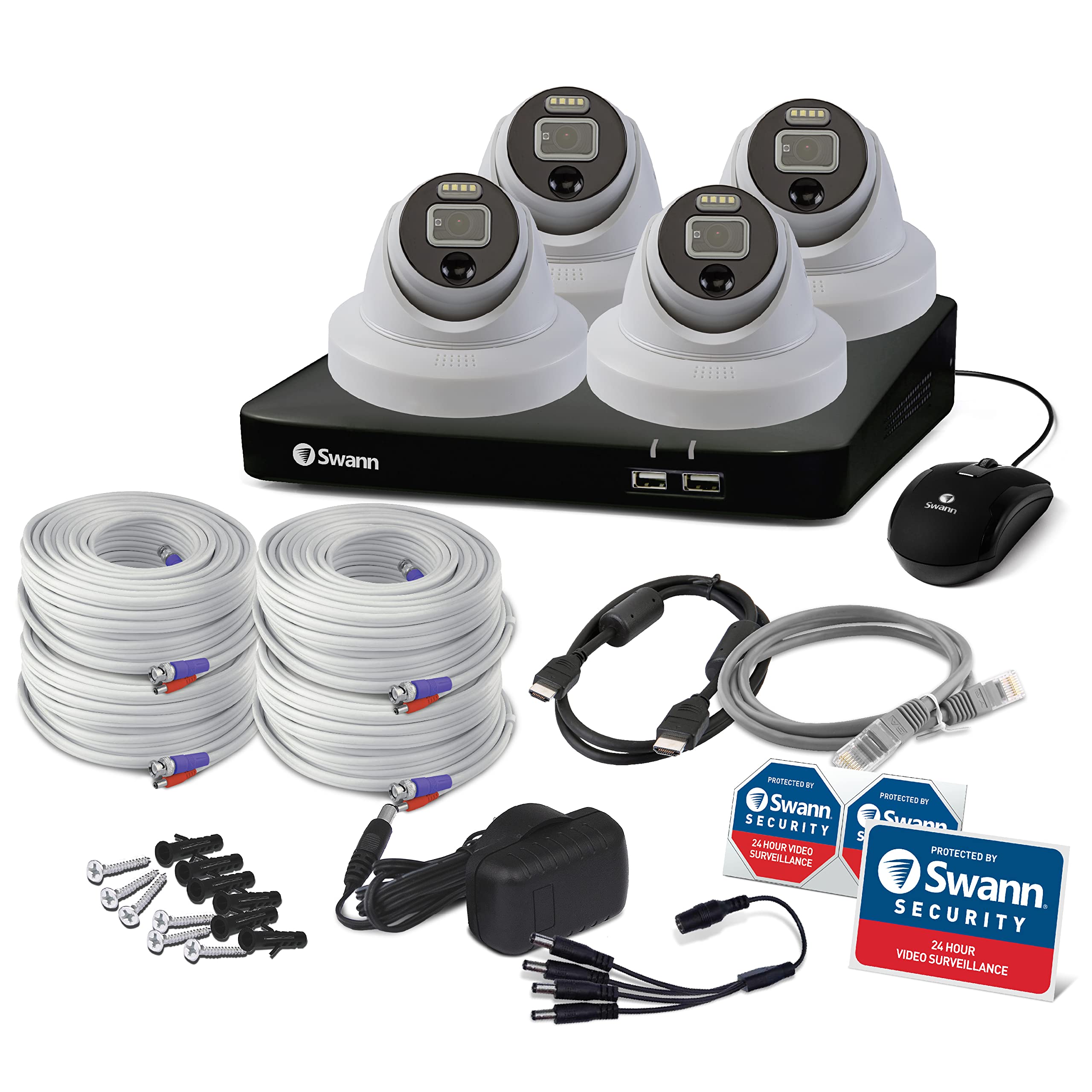 SWANN Security Enforcer 4 Camera 8 Channel 4K Ultra HD DVR