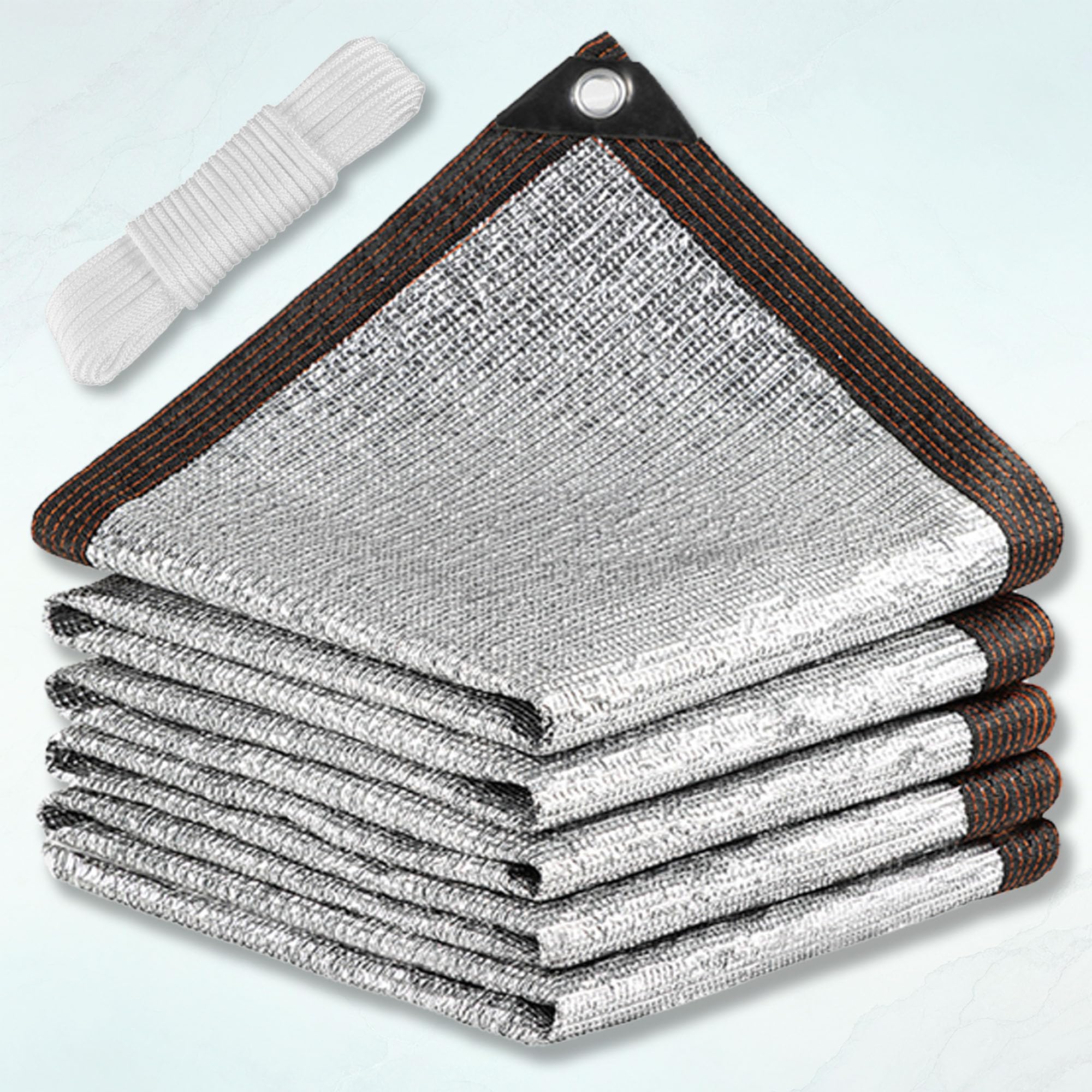 Toldo vela de sombra exterior para proteger huertos y crear zonas frescas en el porche