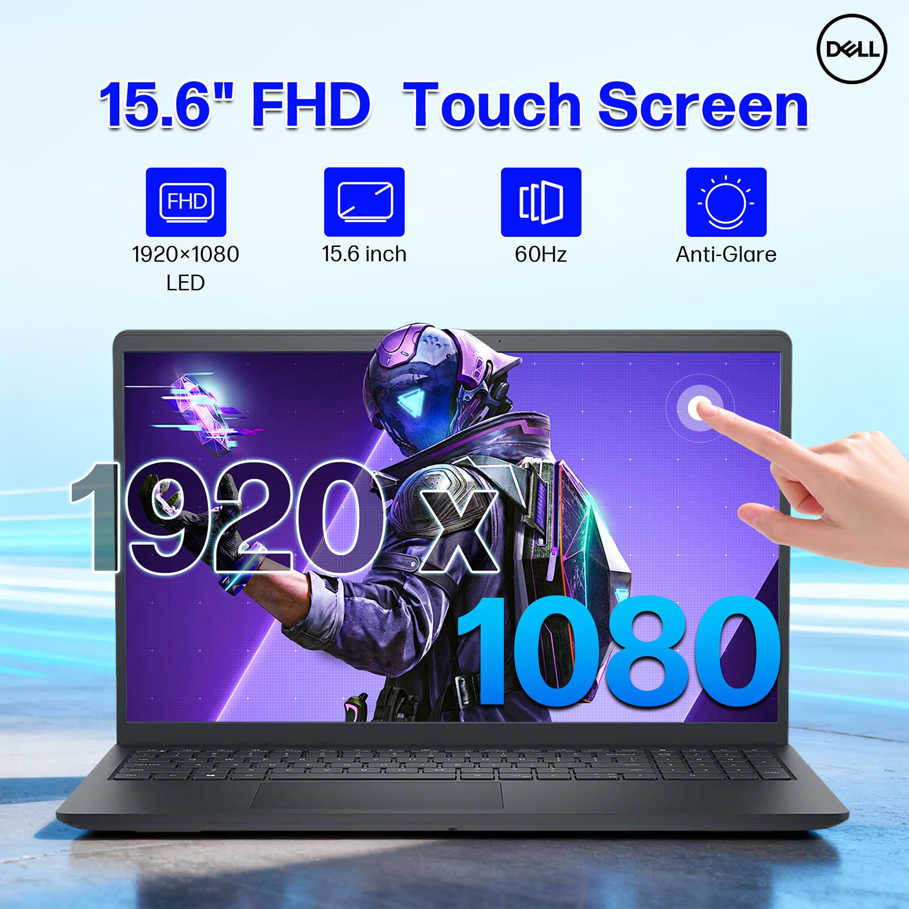 Amazon.com: Dell 15 Touchscreen Laptop Computer, AMD Ryzen 7 7730U