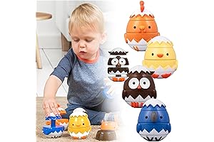 Bluey Easter Eggs for Toddlers - Stack & Sort Farm Animal Eggs