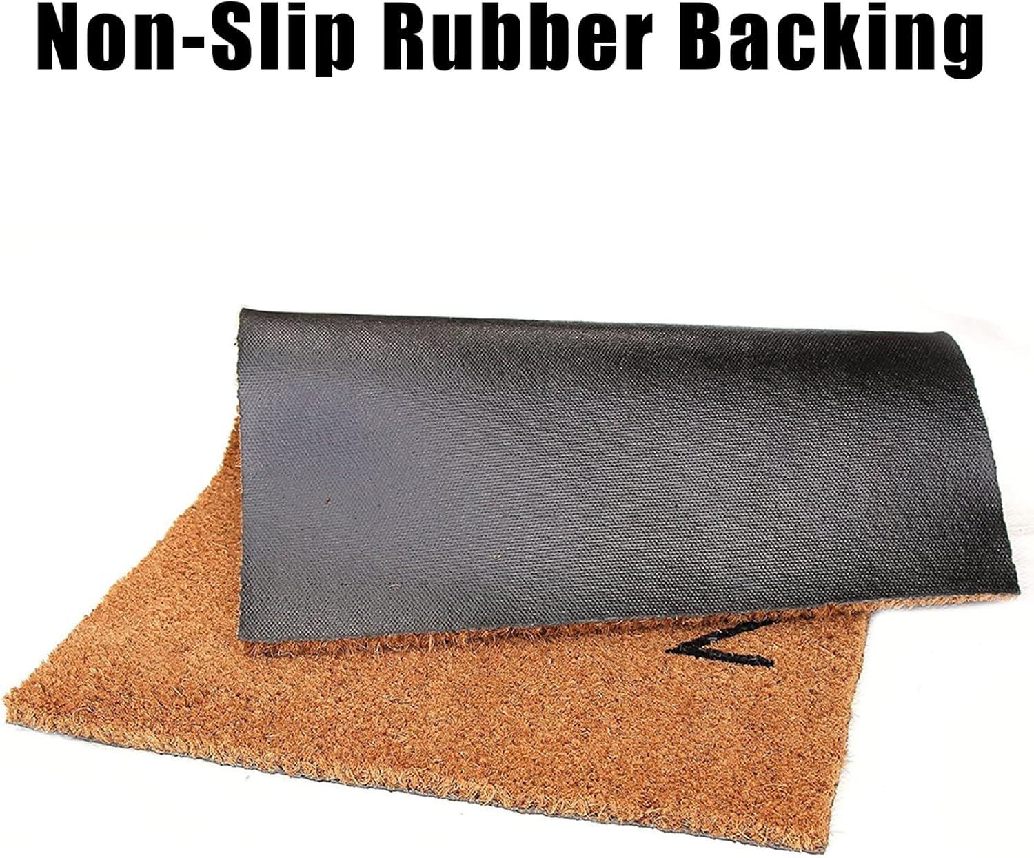 Personalized Best Dog Photo and Name Doormats with Non-Slip Backing Memorial Pet Portrait Coir Fiber Doormat Custom Front Door Rug for Patio Front Porch Stylish Farmhouse Décor 24x36in