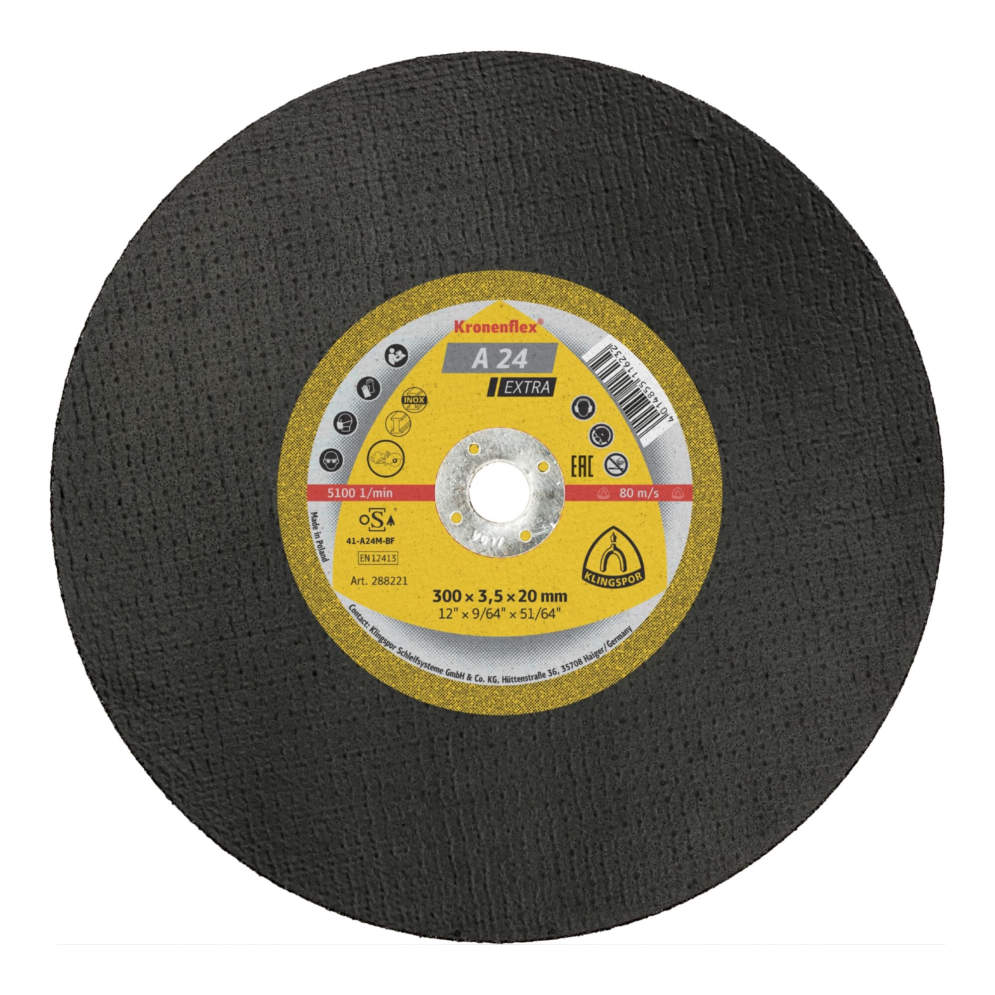 A 24 EX - Disco de tronzar metal