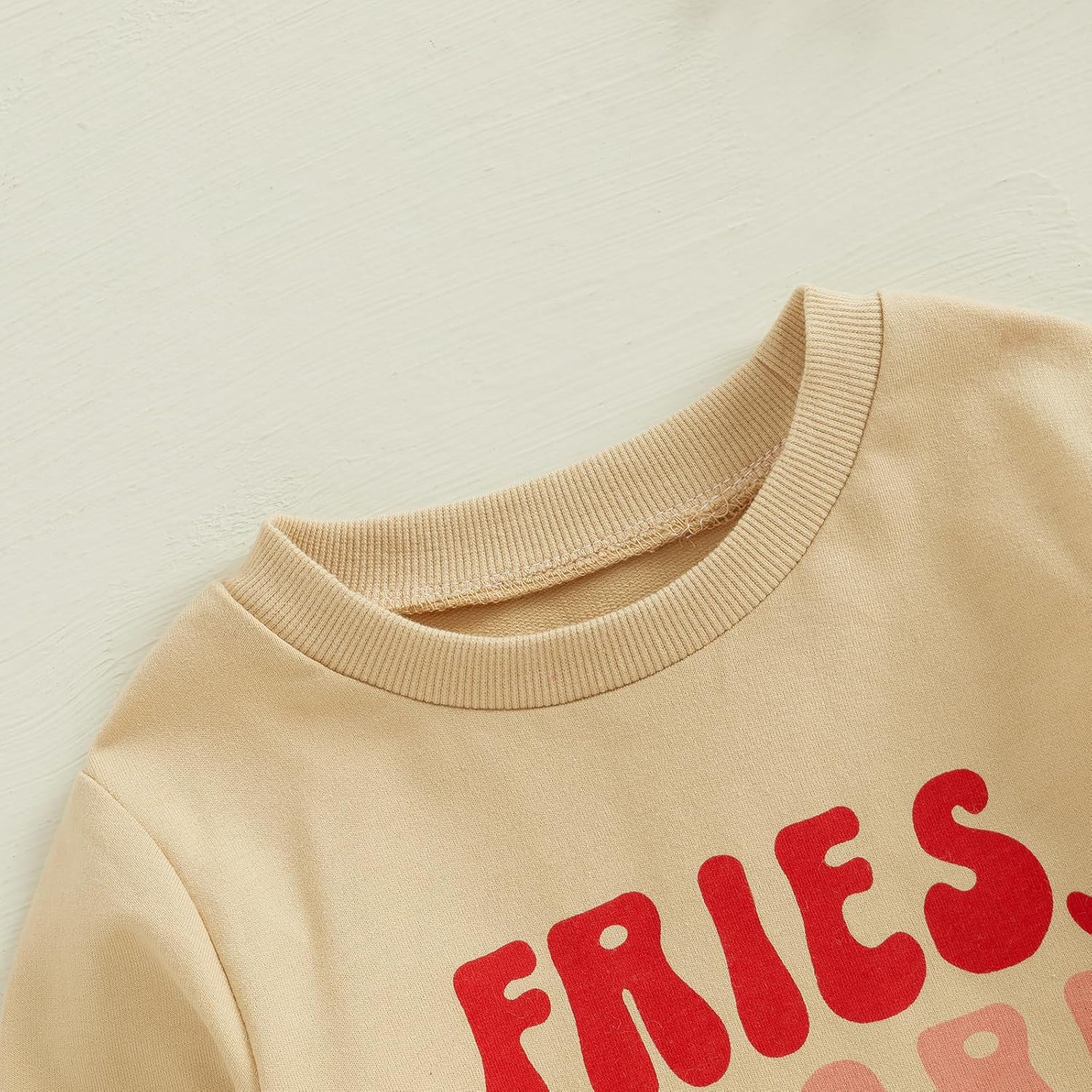 Lesimsam Toddler Baby Boy Girl Valentines Outfit Crewneck Sweatshirt Letter Print Long Sleeve Pullover T-Shirt Tops - Image 5