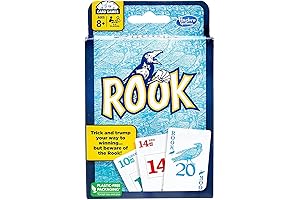 Hasbro Gaming Family Card Game Rook: Playing Card Game with 144 Cards...